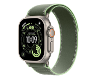 Apple Opaska Trail 49 mm M/L neonowa zieleń + tytan naturalny - 1362525 - zdjęcie 2